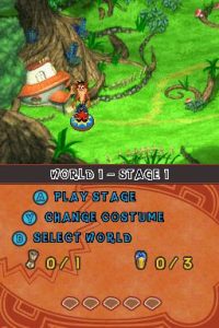Crash mind over mutant ds screenshot 2