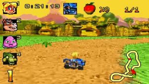 Crash nitro kart gba screenshot (4)