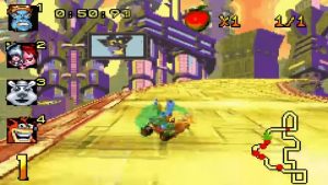 Crash nitro kart gba screenshot (9)