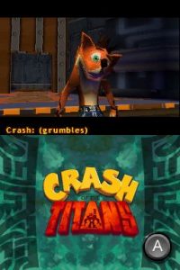 crash of the titans ds screenshot 2