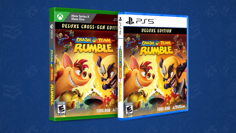 Crash pre order team rumble retail