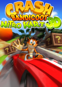 crash bandicoot nitro kart 3d cover